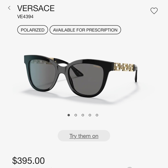 Versace Polarized Sunglasses - Picture 2 of 2